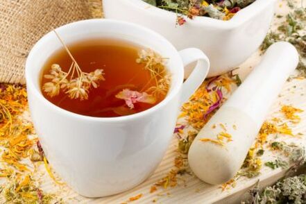 Useful infusion of grass from prostatitis