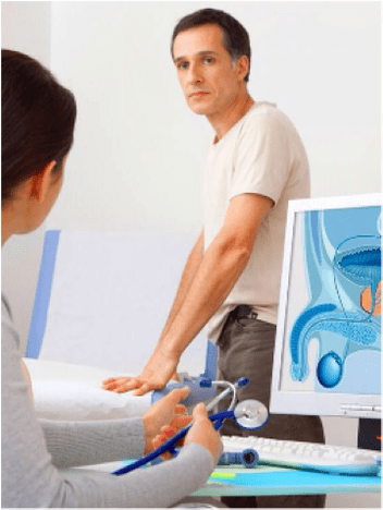 Identify the type of prostatitis in a person